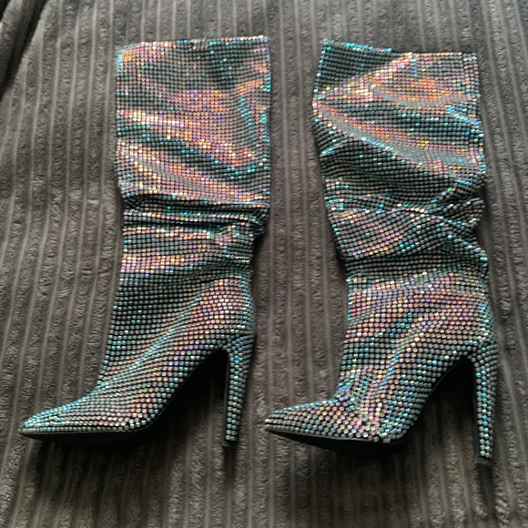 Steve Madden Shoes Steve Madden Bling Boot Poshmark